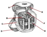 Tamrac 5749 Velocity 9 cut away illustration