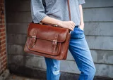 closeup bag being worn