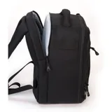 side view showing laptop compartment