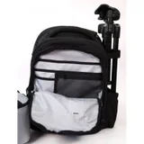 front pocket and tripod