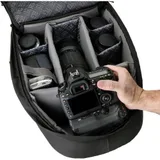 removing camera from bag