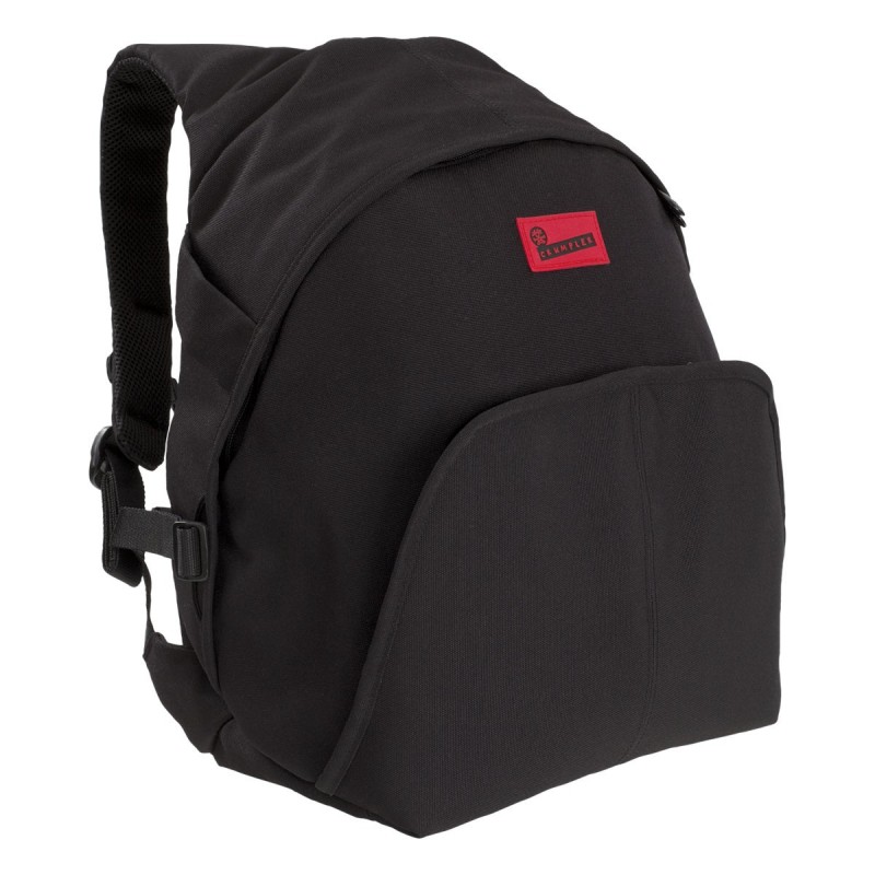 backpack front in black