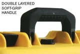 Double layered soft-grip handle