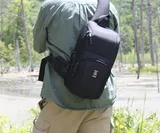 Multiple exterior and interior pockets for media and accessories.