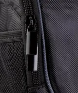 closeup of zippers