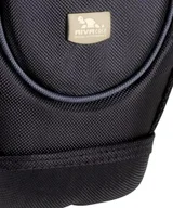 closeup of front of bag