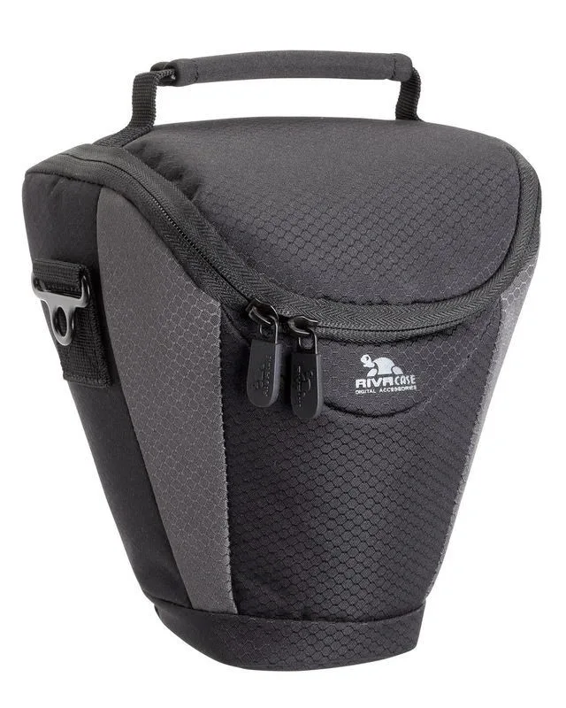 general side and front view of bag without shoulder strap