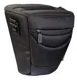 general side and front view of bag without shoulder strap