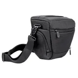 front and side of bag with shoulder strap