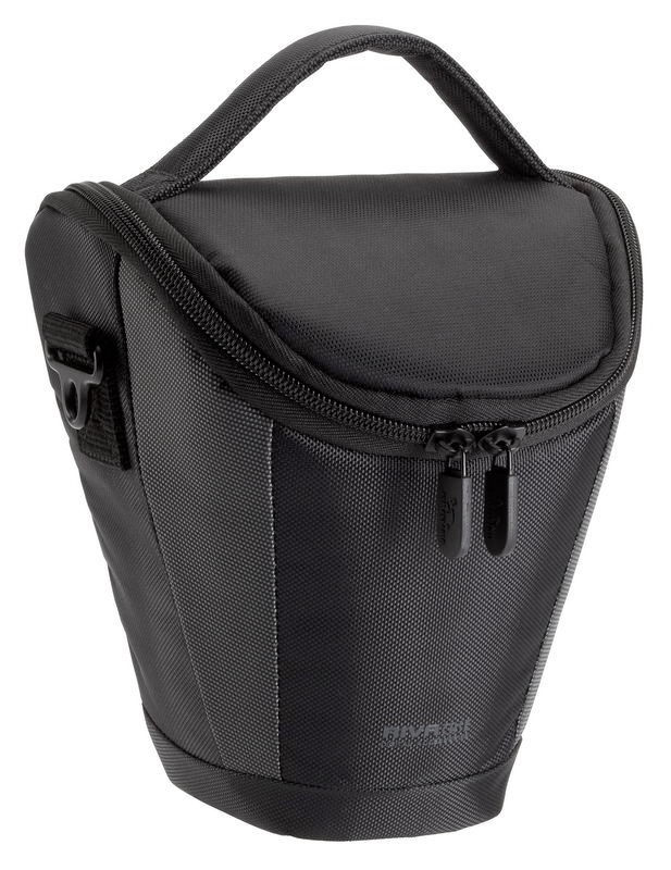 front of bag without shoulder strap in black/grey