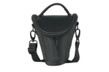 front of bag in black/grey