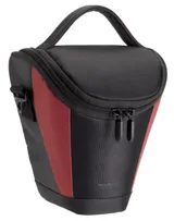 front of bag without shoulder strap in black/red