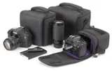Size comparison with camera gear and models 7301_,7302_,7303
