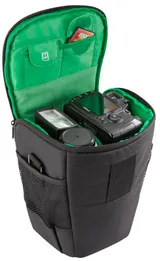 camera gear inside bag.