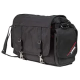 Domke Metro Messenger front and side in CORDURA BLACK