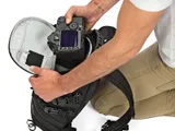 Lowepro ProTactic access to camera