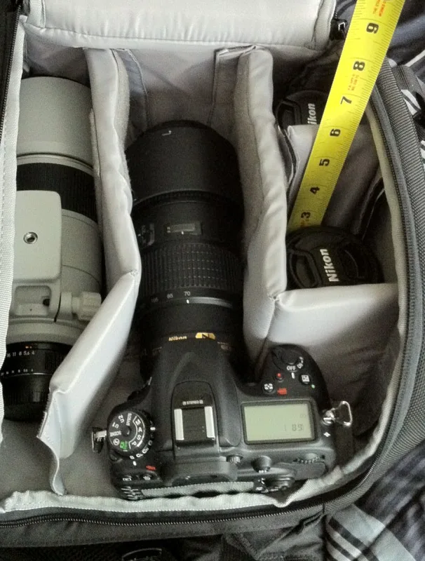 Lowepro FastPack 350, photograph by Braden, photo 3
