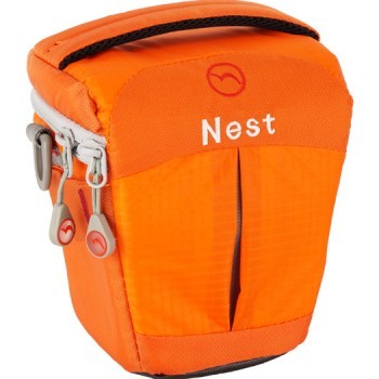nest explorer 5 closed in orange without shoulder strap
