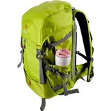 Nest Explorer 300L backpack side rear of bag in green