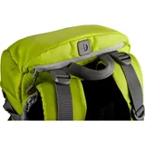 Nest Explorer 300L backpack top rear of bag in green