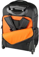 Nest Athena A100 Rolling Backpack rear strap compartment