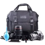 koolertron Waterproof Fashion Casual DSLR Camera Bag Gear outside of bag