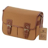 Koolertron Vintage fashionable Canvas DSLR Camera Bag in Brown