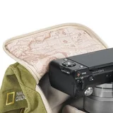 A zipper-sealed flap protects your gear from the elements.