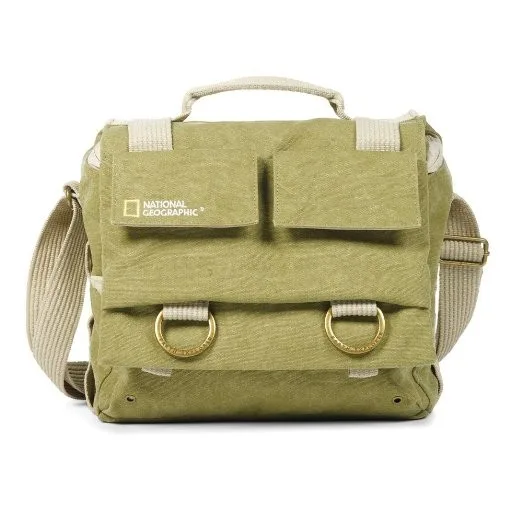 National Geographic NG2346 Earth Explorer Midi Messenger Shoulder Bag front