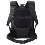 Lowepro Pro Runner 350 AW rear of backpack showing shoulder straps