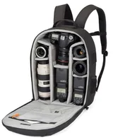 Lowepro Pro Runner 300 AW open with camera inside
