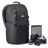 Think Tank Trifecta 8 Backpack gear outside