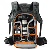 Lowepro Whistler BP 350 AW full of photo gear