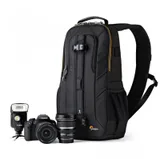 Lowepro Slingshot Edge 250 AW with camera gear outside
