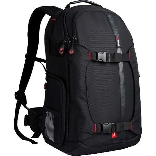 nest hiker 80 backpack side in black