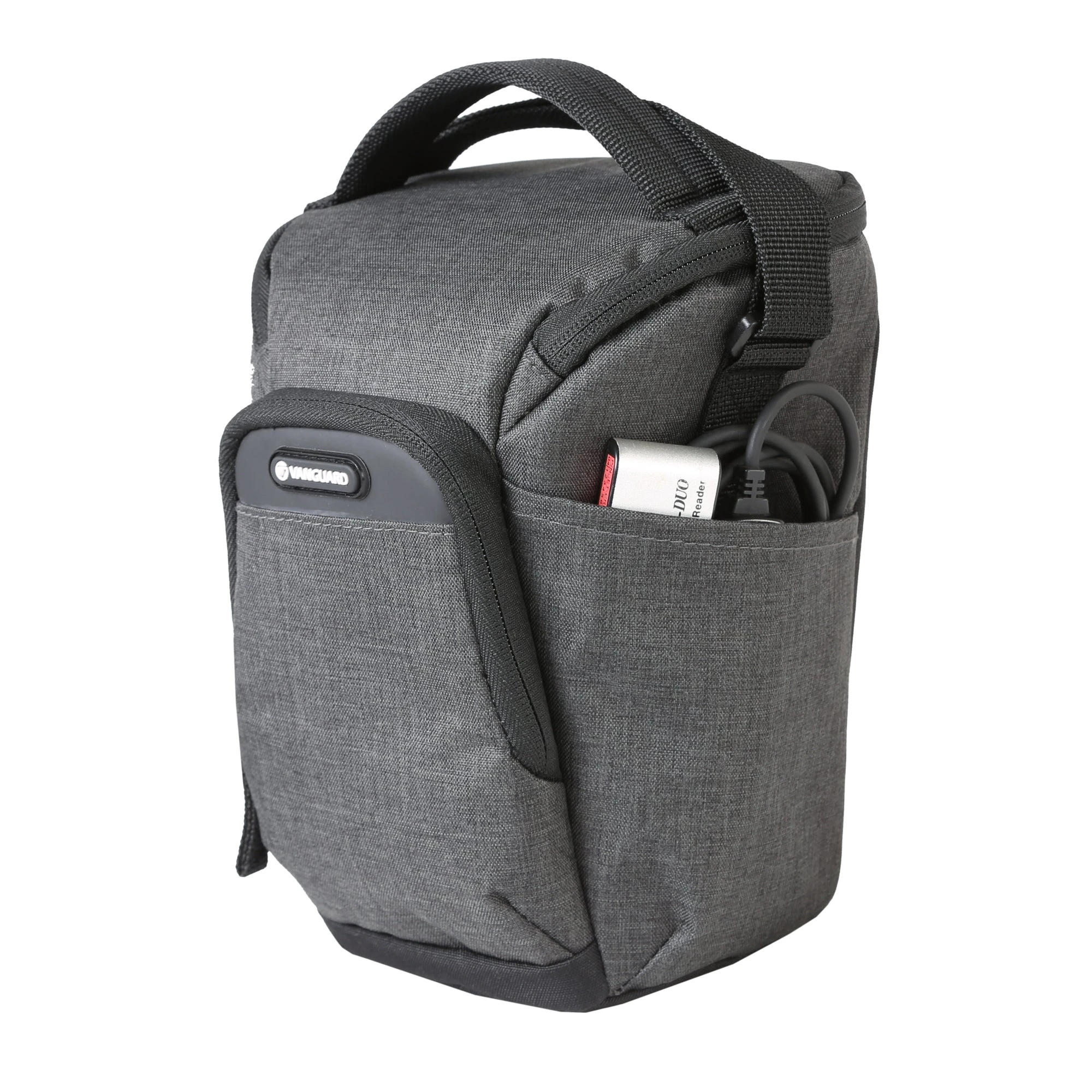 Vanguard Vesta Aspire 15Z Gray Camera + Zoom Lens Pouch, manufacturer photograph 1