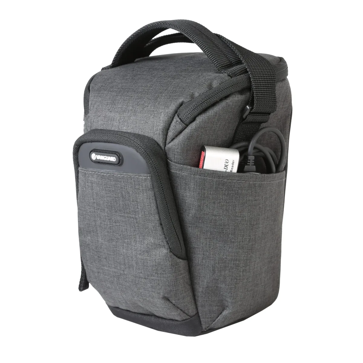 Vanguard Vesta Aspire 15Z Gray Camera + Zoom Lens Pouch, manufacturer photograph 1