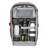 Vanguard VEO Metro 25L Camera & Everyday Backpack (Magenta), manufacturer photograph 8