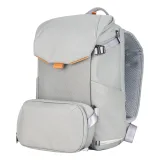 Vanguard VEO CITY B42 Medium Camera Backpack w/ Pouch (Gray), manufacturer photograph 1