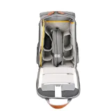 Vanguard VEO CITY B42 Medium Camera Backpack w/ Pouch (Gray), manufacturer photograph 3