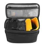 Vanguard VEO BIB T25 Bag-in-Bag Insert or Standalone Camera Case (Black/Yellow), manufacturer photograph 2