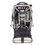 Vanguard VEO Select 58T Black Camera Trolley Bag/Backpack 2-in-1 4-Wheel Spinner Bag, manufacturer photograph 2