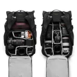 Peak Design Outdoor Backpack 45L, interior view (official manufacturer image)