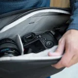 Peak Design Everyday Sling V2 10L, interior view (official manufacturer image)