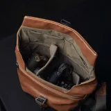 Wotancraft Pilot Leather Travel Camera Bag 7L Upgraded, manufacturer photograph 5