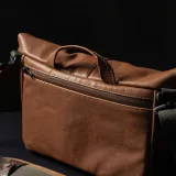 Wotancraft Pilot Leather Travel Camera Bag 7L Upgraded, manufacturer photograph 6