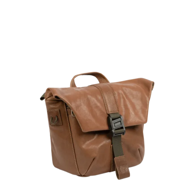 Wotancraft Pilot Leather Travel Camera Bag 3.5L Upgraded