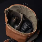 Wotancraft Pilot Leather Travel Camera Bag 3.5L Upgraded, manufacturer photograph 3