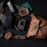 Wotancraft Pilot Leather Travel Camera Bag 3.5L Upgraded, manufacturer photograph 4