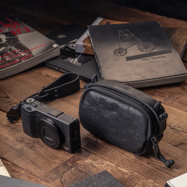 Wotancraft Full Leather Portable Camera Pouch S